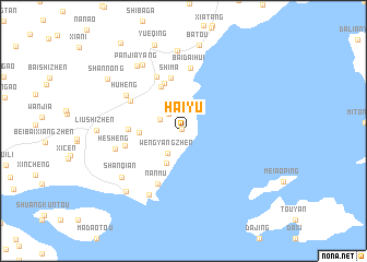 map of Haiyu