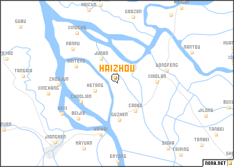 map of Haizhou