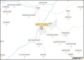 map of Haizhou