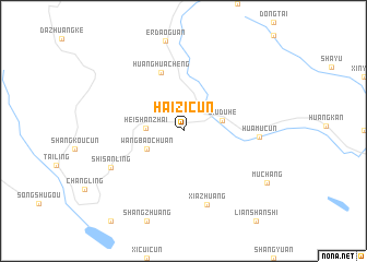 map of Haizicun