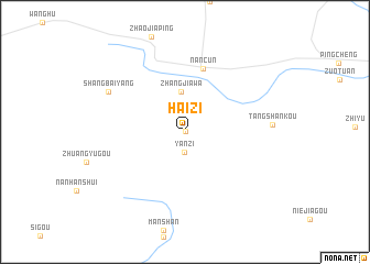 map of Haizi