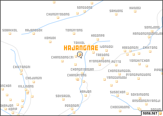 map of Hajangnae