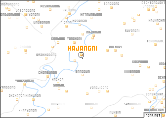 map of Hajang-ni