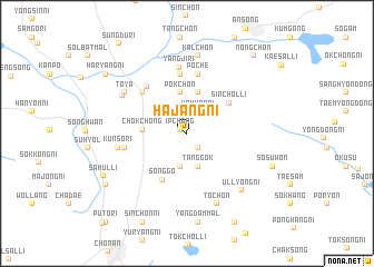 map of Hajang-ni