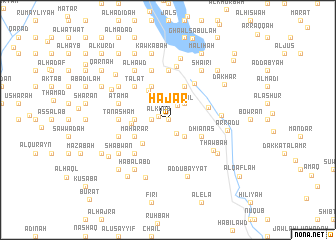 map of Hajar