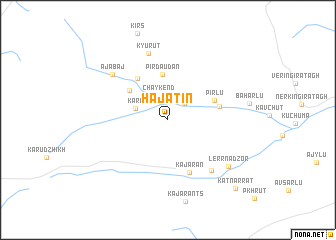 map of Hajatʼin