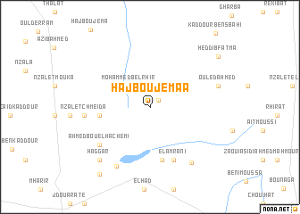 map of Haj Bou Jemaa