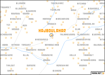 map of Haj Boulahar