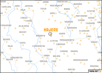 map of Hajere