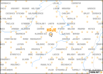 map of Háje