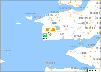 map of Haje