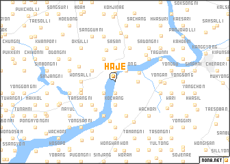 map of Haje