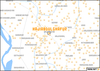 map of Hāji Abdul Ghafūr