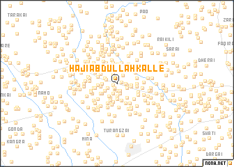 map of Hāji Abdullāh Kalle