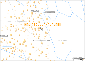 map of Hāji Abdullah Punjābi