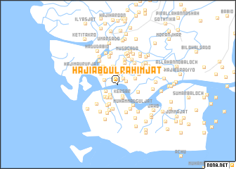 map of Hāji Abdul Rahīm Jat