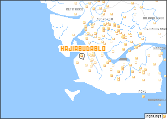 map of Hāji Abu Dablo