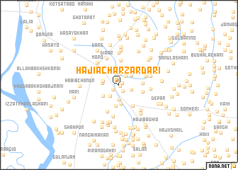 map of Hāji Āchar Zardāri
