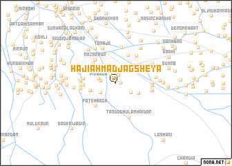 map of Hāji Ahmad Jagsheya