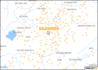 map of Hāji Ahmad