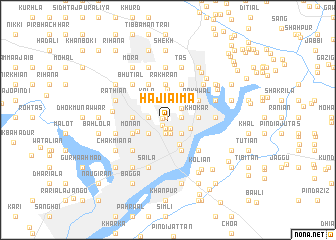 map of Hāji Aima