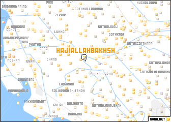 map of Hāji Allāh Bakhsh