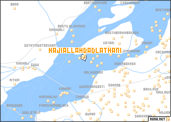 map of Hāji Allāh Dād Lathāni