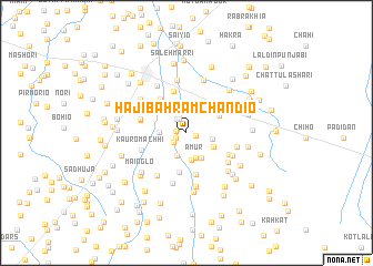 map of Hāji Bahrām Chāndio