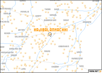 map of Hāji Balan Māchhi