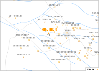 map of Hāji Bor