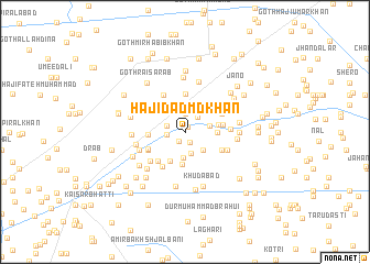 map of Hāji Dād Md Khān