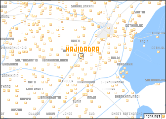 map of Hāji Dādra