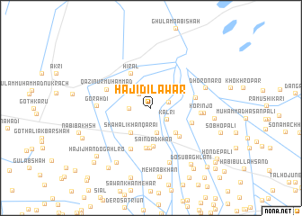 map of Hāji Dilāwar