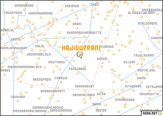 map of Hāji Durrāni