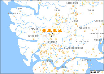 map of Hāji Gaggo