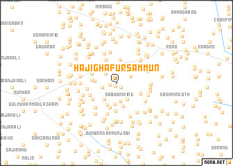 map of Hāji Ghafūr Sammun