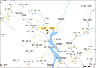 map of Hāji Ghaus