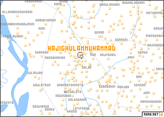 map of Hāji Ghulām Muhammad