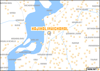 map of Hāji Halīm Wighāmal