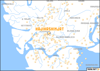 map of Hāji Hāshim Jat