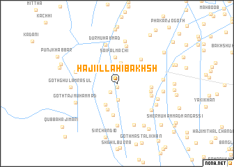 map of Hāji Illāhi Bakhsh