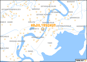 map of Hāji Ilyās Ghun