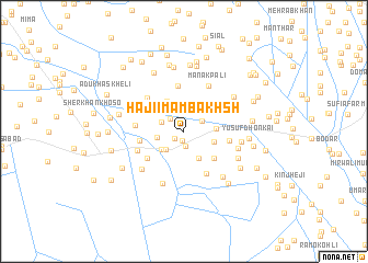 map of Hāji Imām Bakhsh