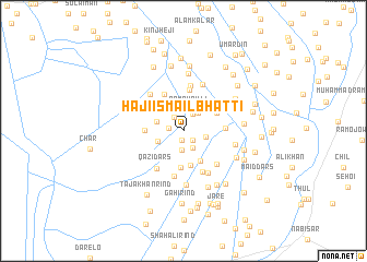 map of Hāji Ismāīl Bhatti
