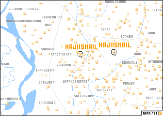 map of Hāji Ismāīl