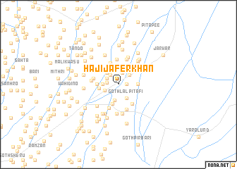map of Hāji Jafer Khān