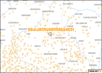 map of Haji Jān Muhammad Dheri