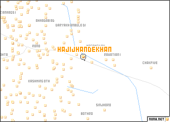 map of Hāji Jhande Khān