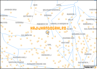 map of Hāji Jhando Gahlro