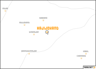 map of Haji jo Wand